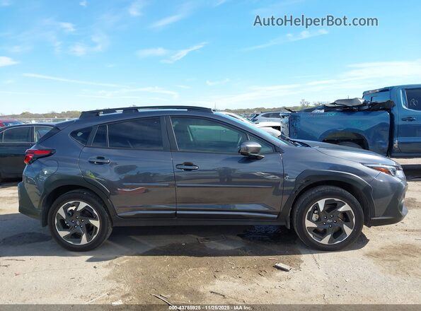 4S4GUHM69S3753040 2025 SUBARU CROSSTREK Gray 