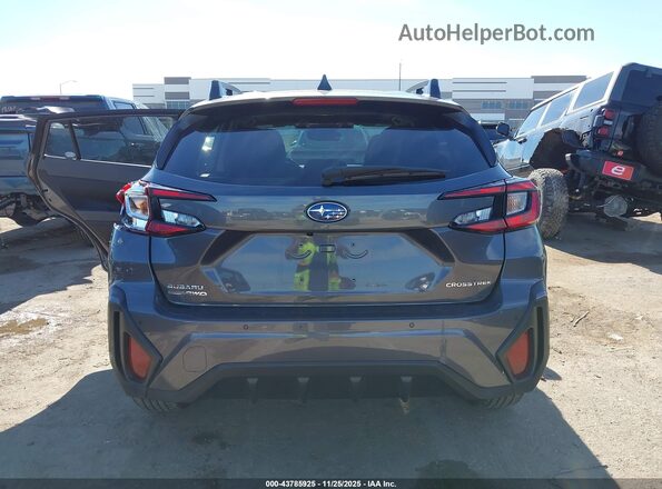 4S4GUHM69S3753040 2025 SUBARU CROSSTREK Gray 