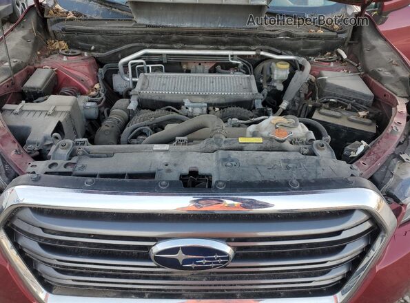 4S4WMABD3L3444394 2020 SUBARU ASCENT Maroon Engine compartment view