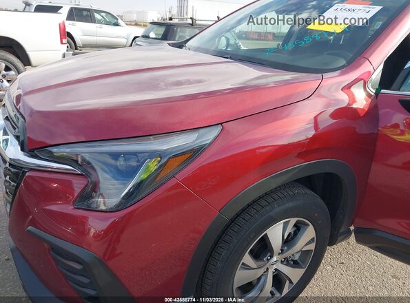 4S4WMADD3S3422097 2025 SUBARU ASCENT Maroon Դիմացի տեսք