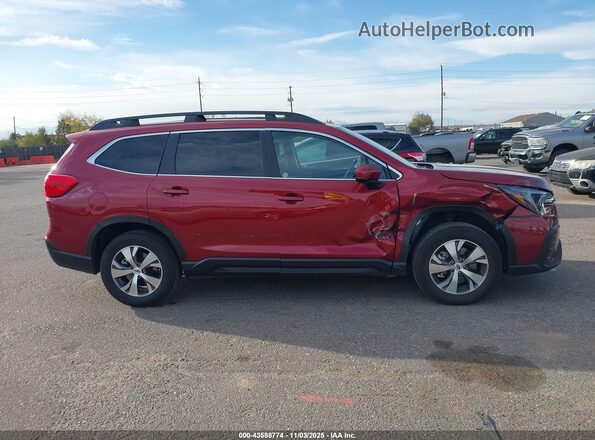4S4WMADD3S3422097 2025 SUBARU ASCENT Maroon Սալոնի հետևի տեսք