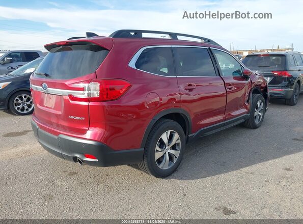4S4WMADD3S3422097 2025 SUBARU ASCENT Maroon Հետևի աջ