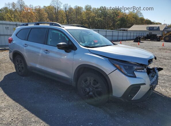 4S4WMAFD0S3402077 2025 SUBARU ASCENT Серебряный Передняя правая четверть