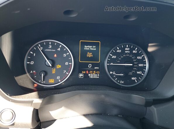 4S4WMAFD0S3402077 2025 SUBARU ASCENT Серебряный Вид щитка приборов