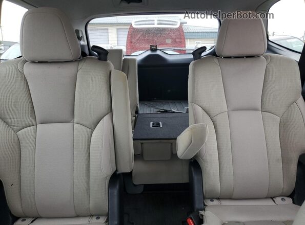 4S4WMAFD3L3408103 2020 SUBARU ASCENT Beige უკანა სავარძლების ხედი