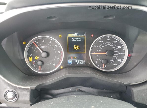 4S4WMAFD3L3408103 2020 SUBARU ASCENT Beige ხელსაწყოთა პანელის ხედი
