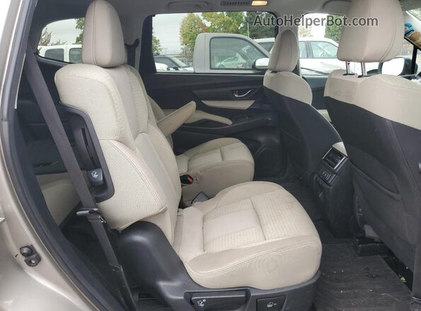 4S4WMAFD3L3408103 2020 SUBARU ASCENT Beige უკანა სალონის ხედი