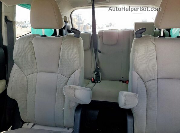 4S4WMAFD8L3455532 2020 SUBARU ASCENT Коричневый Вид задних сидений