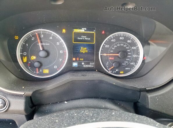 4S4WMAFD8L3455532 2020 SUBARU ASCENT Коричневый Вид щитка приборов
