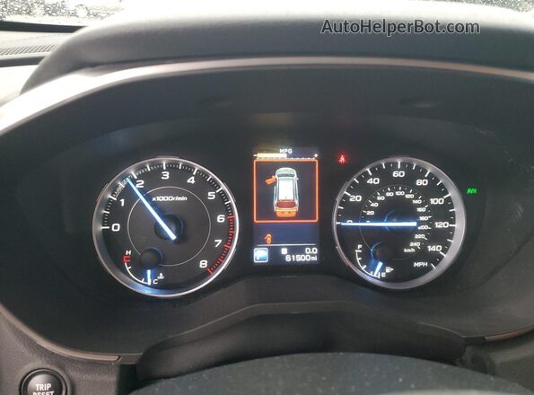 4S4WMAJD3M3441174 2021 SUBARU ASCENT Silver Instrument cluster view