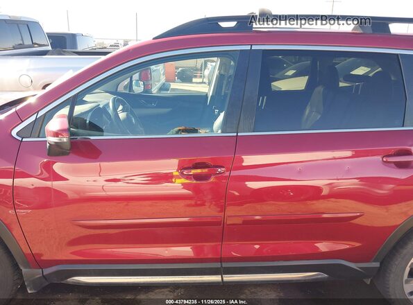 4S4WMALD0N3440773 2022 SUBARU ASCENT Красный Панорамный вид салона 360°
