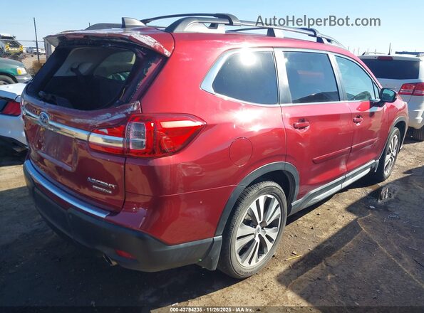 4S4WMALD0N3440773 2022 SUBARU ASCENT Красный Задняя правая четверть