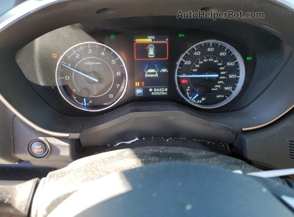 4S4WMAPD4L3465263 2020 SUBARU ASCENT Blue Вид щитка приладів