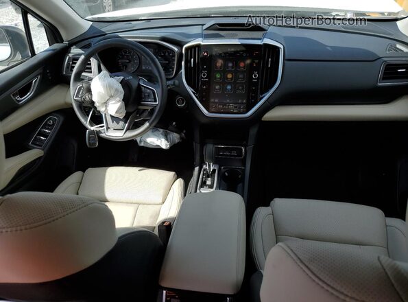 4S4WMAPD7S3435012 2025 SUBARU ASCENT Белый Вид панели приборов