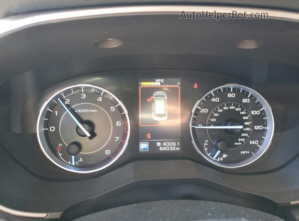 4S4WMARD8M3459397 2021 SUBARU ASCENT White Widok zestawu wskaźników