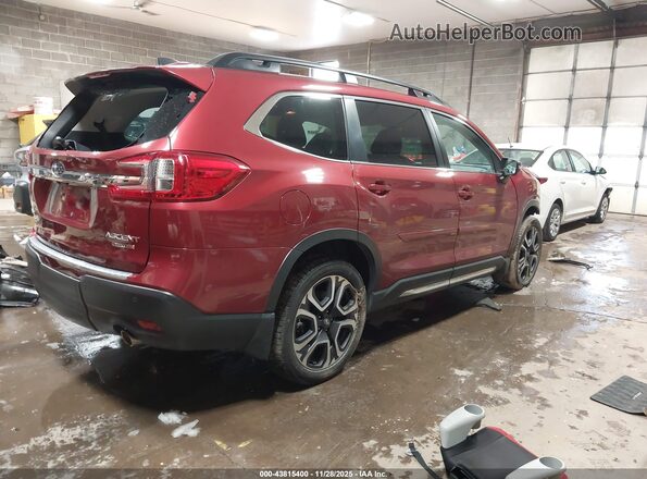 4S4WMASD3P3429321 2023 SUBARU ASCENT Красный Задняя правая четверть