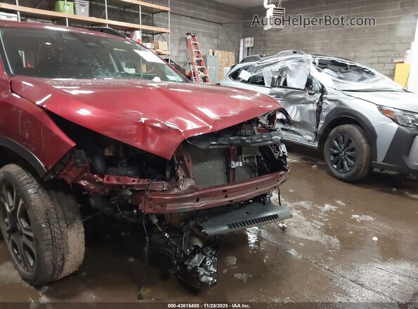 4S4WMASD3P3429321 2023 SUBARU ASCENT Красный Вид спереди