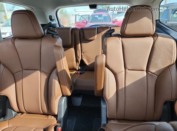4S4WMAWD2R3414385 2024 SUBARU ASCENT Синий Вид задних сидений