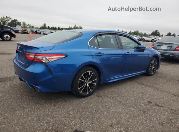 4T1B11HK4JU051007 2018 TOYOTA CAMRY Blue 