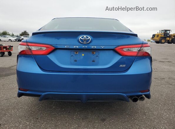 4T1B11HK4JU051007 2018 TOYOTA CAMRY Blue 