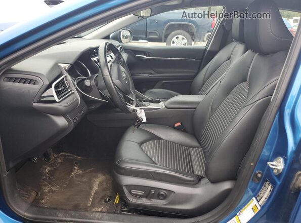 4T1B11HK4JU051007 2018 TOYOTA CAMRY Blue 