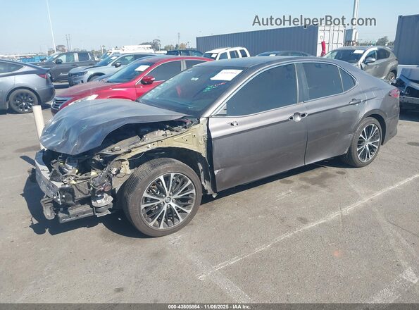 4T1B21HK5KU012134 2019 TOYOTA CAMRY HYBRID Gray Przód lewy