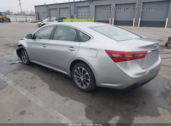 4T1BD1EB3GU048362 2016 TOYOTA LE Silver Задня ліва чверть