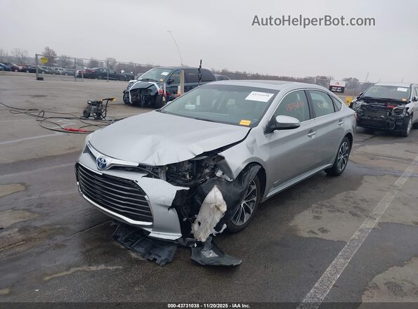 4T1BD1EB3GU048362 2016 TOYOTA LE Silver Вид спереду