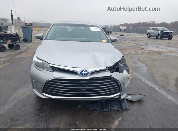 4T1BD1EB3GU048362 2016 TOYOTA LE Silver Вид задньої частини салону