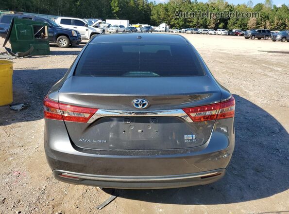 4T1BD1EB4JU061127 2018 TOYOTA AVALON Charcoal Vista trasera