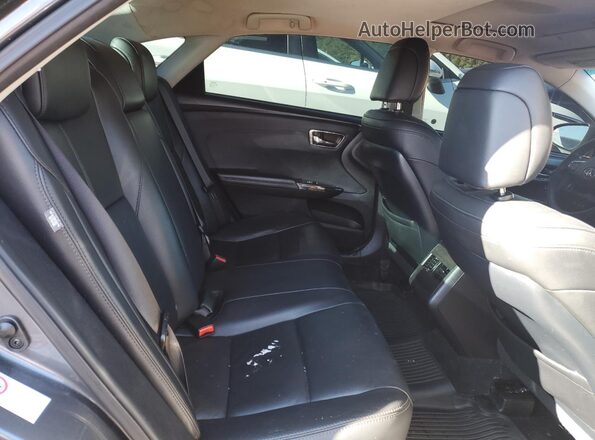 4T1BD1EB4JU061127 2018 TOYOTA AVALON Charcoal Vista de los asientos traseros