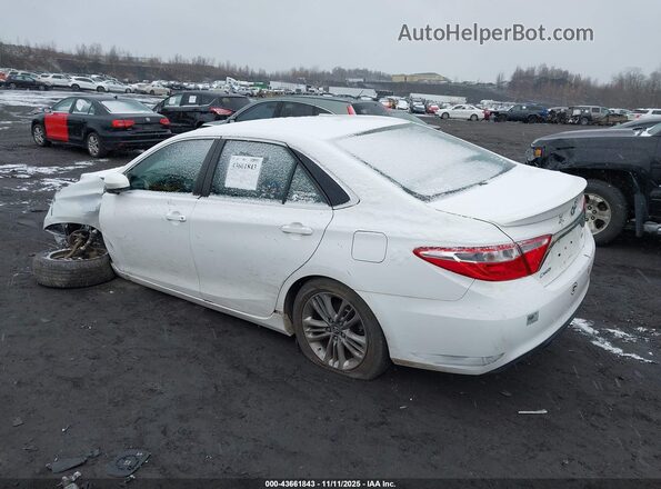 4T1BF1FK3GU201914 2016 TOYOTA CAMRY White Rear left