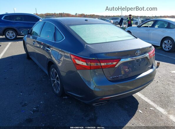 4T1BK1EB1GU201343 2016 TOYOTA AVALON Gray Задня ліва чверть