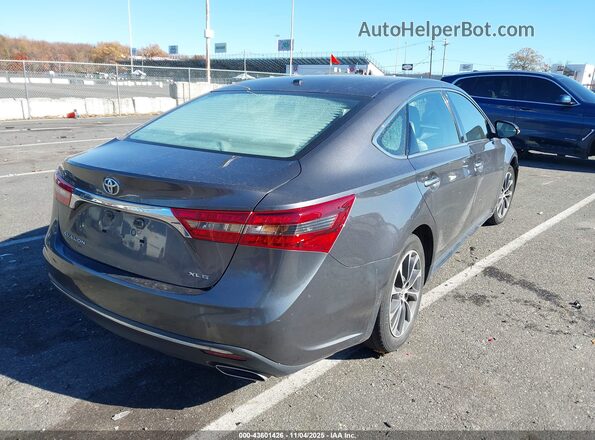4T1BK1EB1GU201343 2016 TOYOTA AVALON Gray Задня права чверть