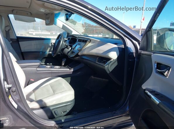4T1BK1EB1GU201343 2016 TOYOTA AVALON Gray Вид салону спереду