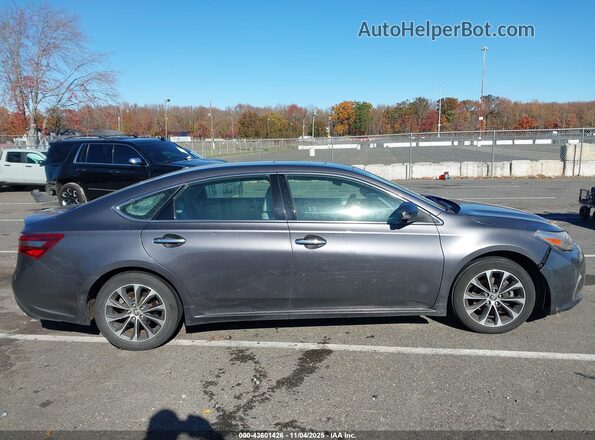 4T1BK1EB1GU201343 2016 TOYOTA AVALON Gray Вид задньої частини салону