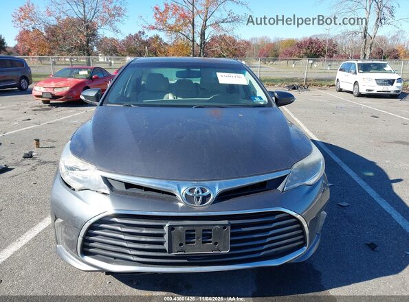 4T1BK1EB1GU201343 2016 TOYOTA AVALON Gray Вид щитка приладів