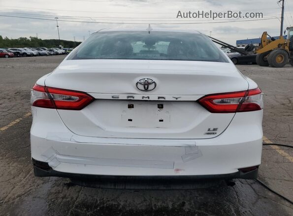 4T1C11BK0LU002760 2020 TOYOTA LE White Vista trasera