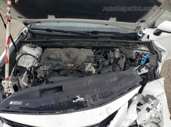 4T1C11BK0LU002760 2020 TOYOTA LE White Vista interior trasera