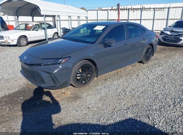 4T1DAACK1SU166147 2025 TOYOTA CAMRY Gray Przód lewy