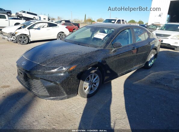 4T1DAACK7SU576581 2025 TOYOTA LE Черный Передняя левая четверть