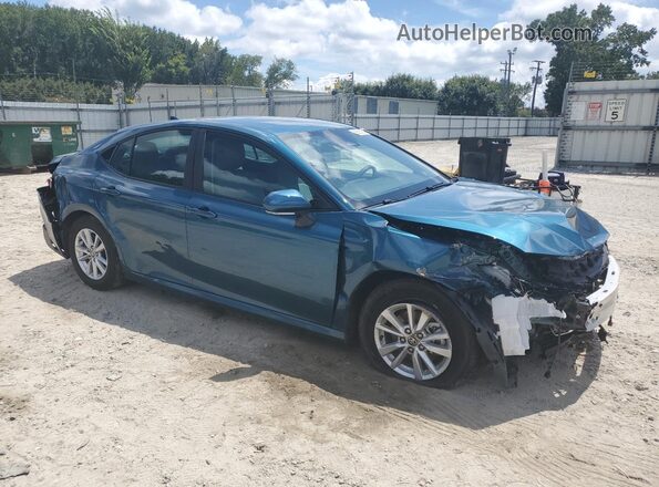4T1DAACK9SU114362 2025 TOYOTA CAMRY Синий Передняя правая четверть