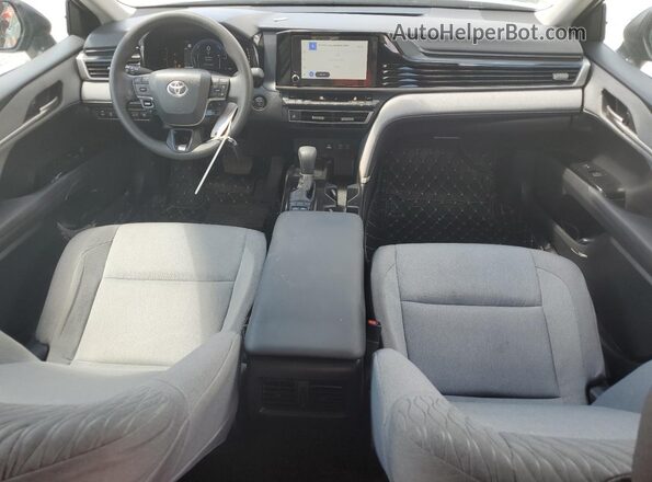 4T1DAACK9SU114362 2025 TOYOTA CAMRY Синий Вид панели приборов