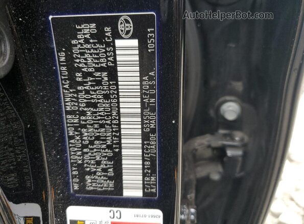 4T1FZ1FB2MU065201 2021 TOYOTA AVALON Black Widok komory silnika