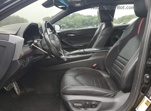4T1FZ1FB2MU065201 2021 TOYOTA AVALON Black Widok wnętrza z przodu