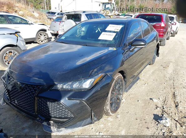 4T1FZ1FB5LU044017 2020 TOYOTA AVALON Black წინა მარცხენა ხედი სამი მეოთხედიდან