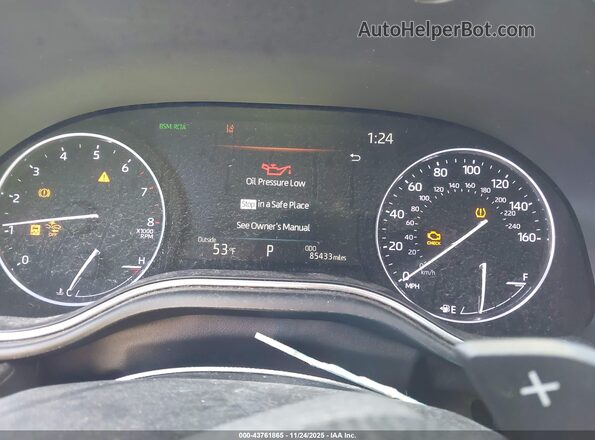 4T1FZ1FB5LU044017 2020 TOYOTA AVALON Black უკანა სავარძლების ხედი