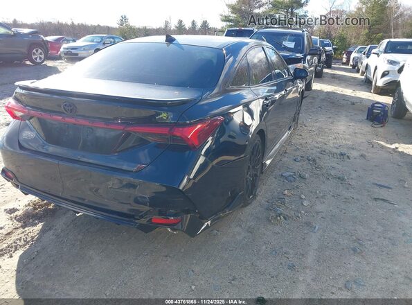 4T1FZ1FB5LU044017 2020 TOYOTA AVALON Black უკანა მარჯვენა