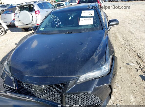 4T1FZ1FB5LU044017 2020 TOYOTA AVALON Black ხელსაწყოთა პანელის ხედი