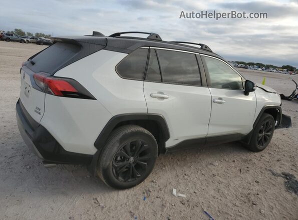 4T3E6RFV0NU104356 2022 TOYOTA RAV4 White Tył prawy